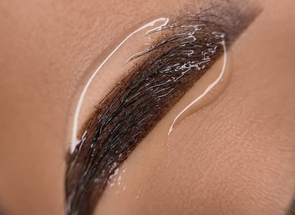 permanent makeup brows Vancouver – natural eyebrow PMU result