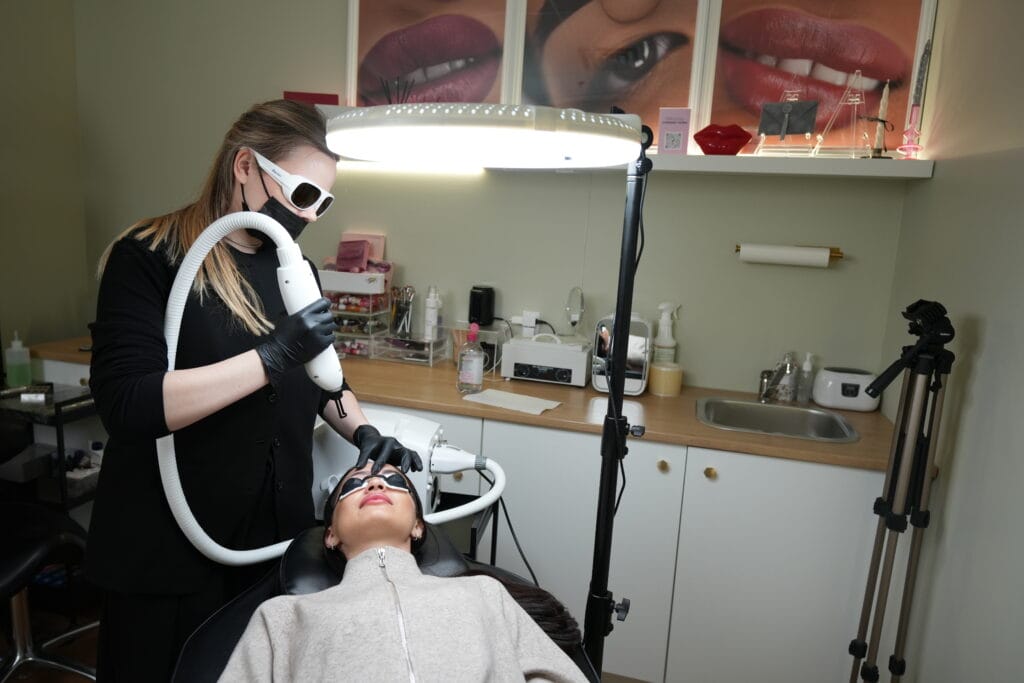 Laser tattoo removal treatment in Vancouver